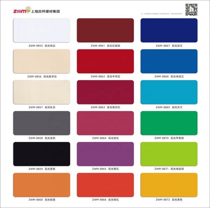 100'den fazla Boyut ve Renk UV Baskılanabilir Kaplama Aludong Marka ACP Alüminyum Kompozit Panel İşaret Dekorasyonu 4