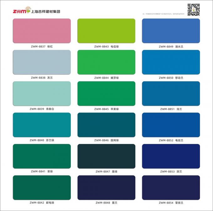 100'den fazla Boyut ve Renk UV Baskılanabilir Kaplama Aludong Marka ACP Alüminyum Kompozit Panel İşaret Dekorasyonu 5