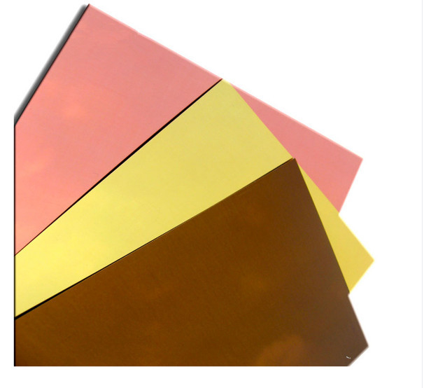 Reklam Fascia 1250mm 1500mm PVDF ACP Alucobond Çizim Alüminyum Kompozit Panel Perdeler için Perdeler İçerideki Sığınak