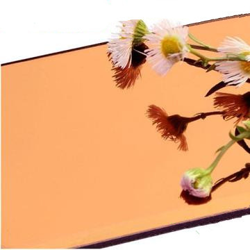 Alüminyum Kompozit Panel 0.04mm Gümüş Ayna Dönüşümü Maksimum Uzunluğu 6000mm ISO Sertifikalı