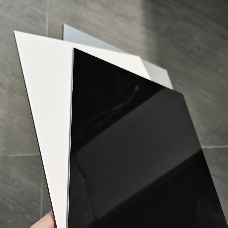 Dış Duvar Kaplama Alüminyum Plastik Kompozit Panel ACP/Acm Polyester Çekirdekle