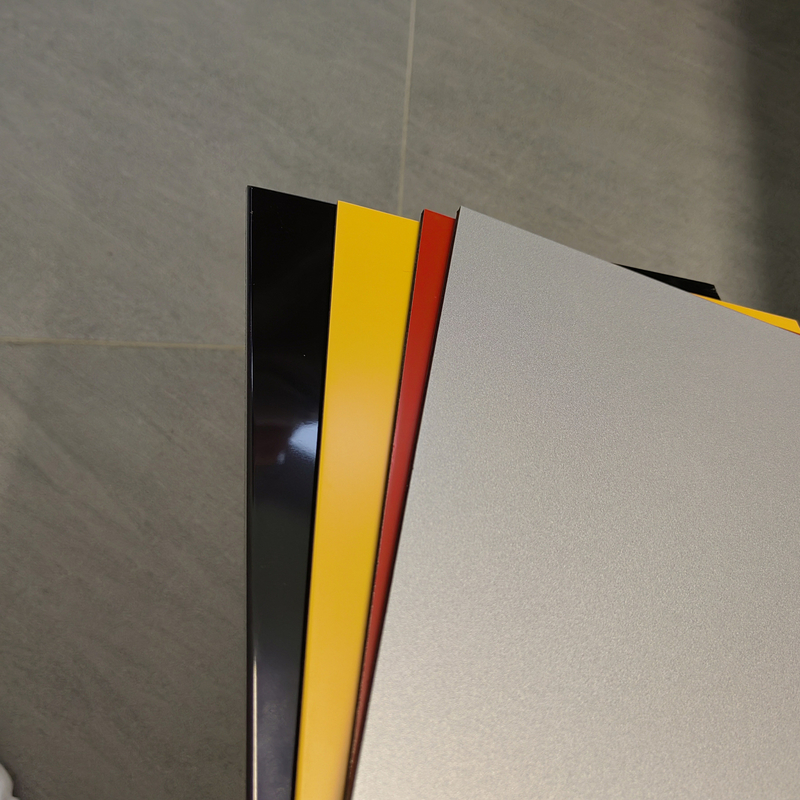 4*0.3mm PVDF ACP/Acm Alüminyum Kompozit Panel Dış Duvar Panelli İnşaat için M
