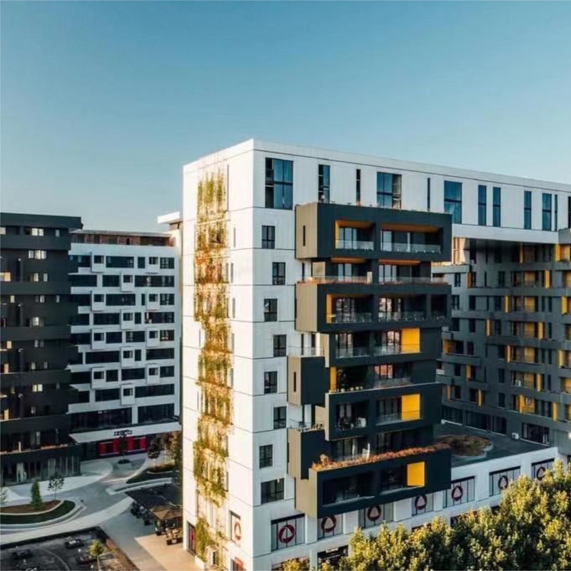 1500*3000*3mm PE alüminyum kompozit panel ACP ACM inşaat malzemeleri ve reklam panoları için