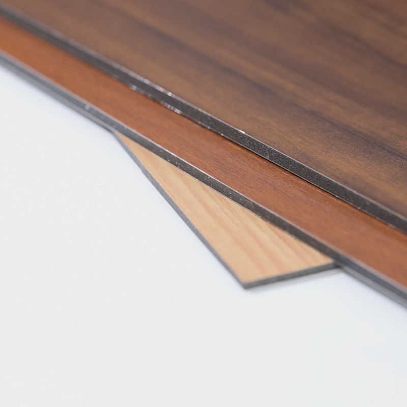 Secure Packaging Wood Aluminium Composite Panel 4mm, PVDF Coating, Sound Insulation for Airport Wall Panel Alucobond Grade