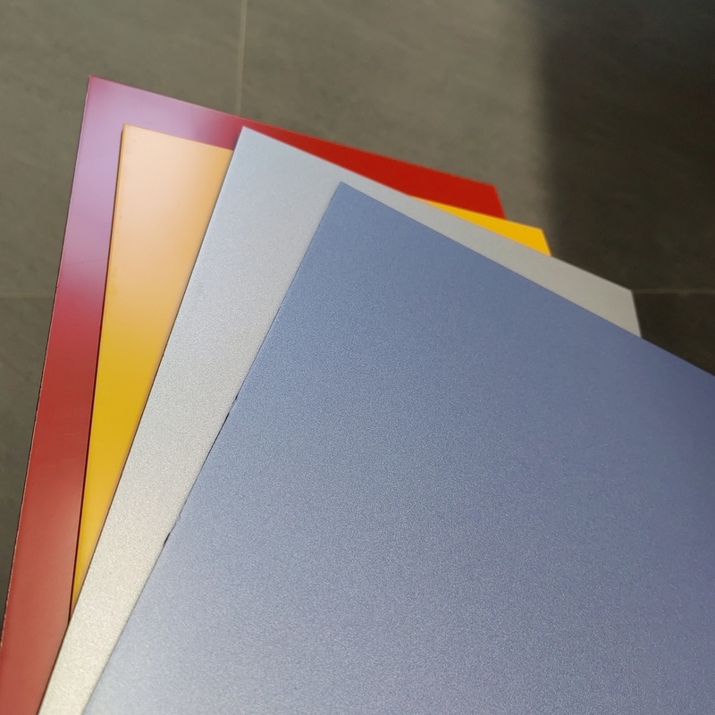 Özel Boyutlu ACP Alucobond Çizim Alüminyum Kompozit Panel Perde Duvarları için Perde Duvarları İçerideki Sığınak