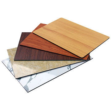 1250mm * 3050mm PE Alüminyum Kompozit Panel Perde Duvarları İçerideki Sığınaklar İçin