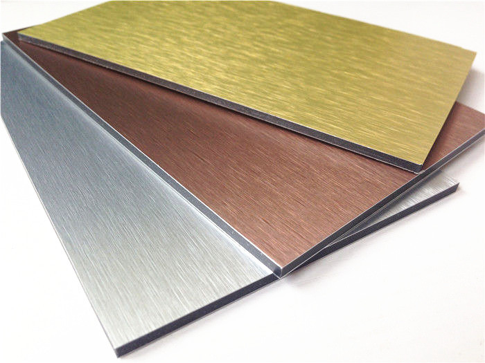 Modern 3mm Anti-saratch Özel Yangına Karşı Çizim Perdeler için Alüminyum Kompozit Panel İçerideki Sığınak