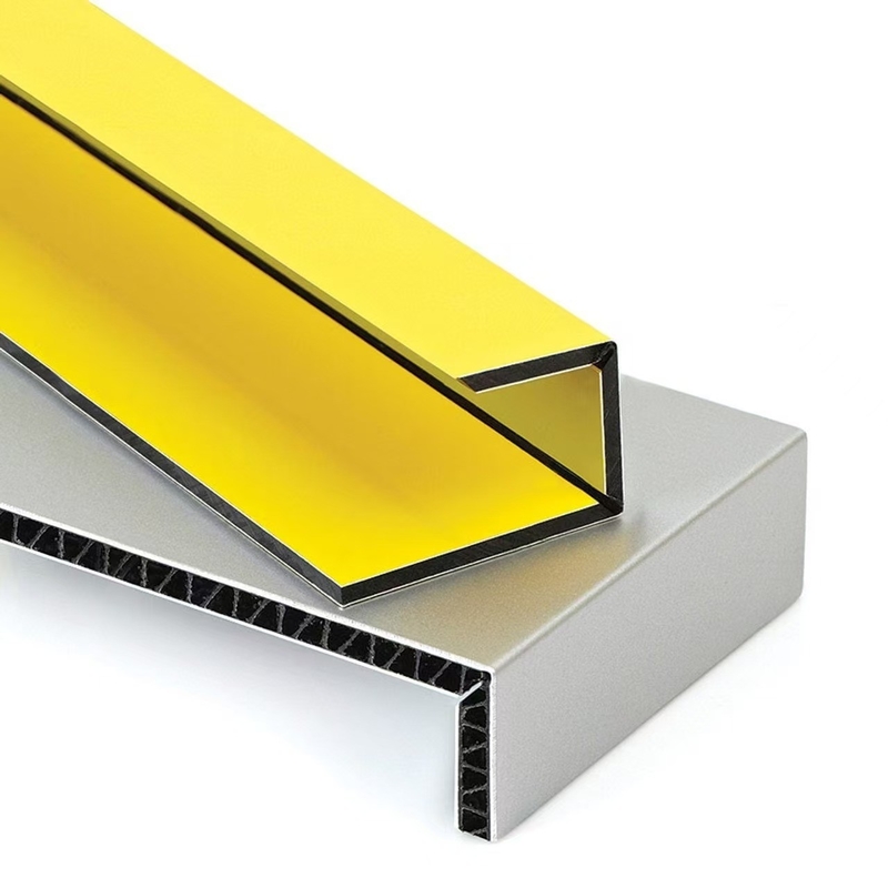 Perde duvarı ve dış kaplama için 1500*5000*4mm PVDF Alüminyum Kompozit Panel Acm