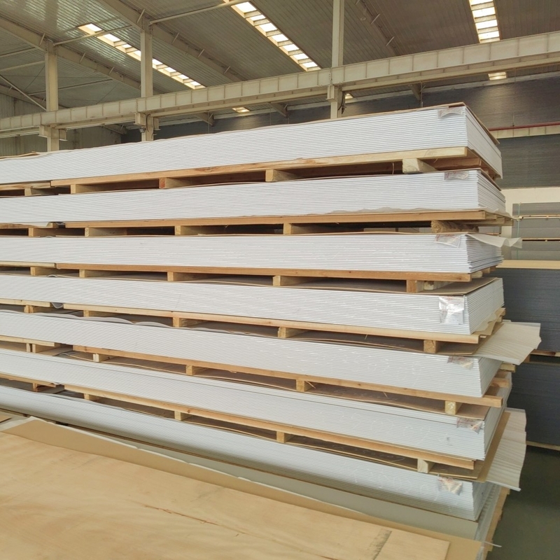 4*0.50mm B1 Yangına dayanıklı PVDF ACP Alüminyum Kompozit Panel Dış Duvar Kaplamaları için
