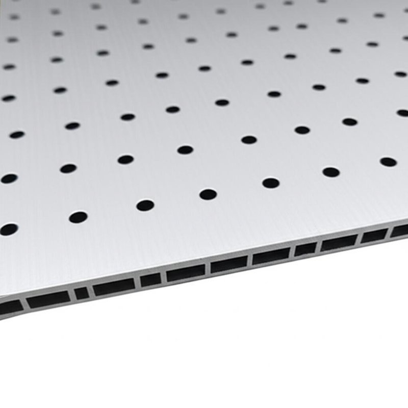 1240mm Panel Genişliği PE Alüminyum Kompozit Panel 4.0mm Delik Boyutu ve Kırılmamış Çekirdek