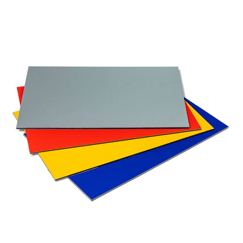 Sıkı Kalite Kontrol Alüminyum Plastik Panel 4x8 ft PE PVDF Kaplamalı UV Dayanıklı Isı Yalıtımı Restoran Duvarı için Sıcak Satış