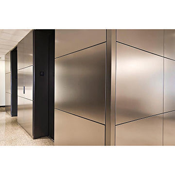OEM Custom Anodized ACP 3mm, PVDF Kaplama, Metro Salonu Otel Dekorasyonu için Çizik Karşıtı