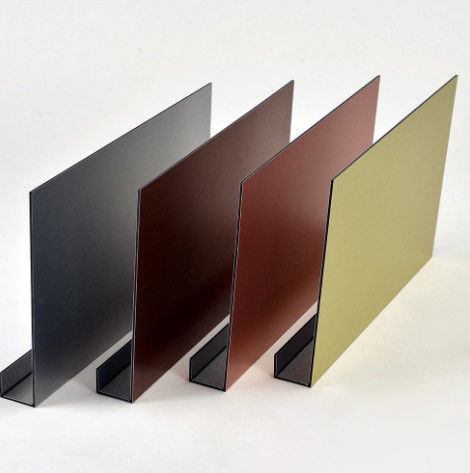 Renkli ACP Alucobond Çizim Alüminyum Kompozit Panel For Billboard Cladding