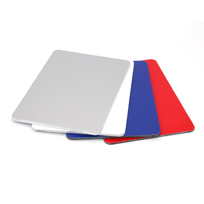 Reklam PE Core 0.3mm ACP Alucobond Çizim Alüminyum Kompozit Panel Perde Duvarları İçerideki Barınak