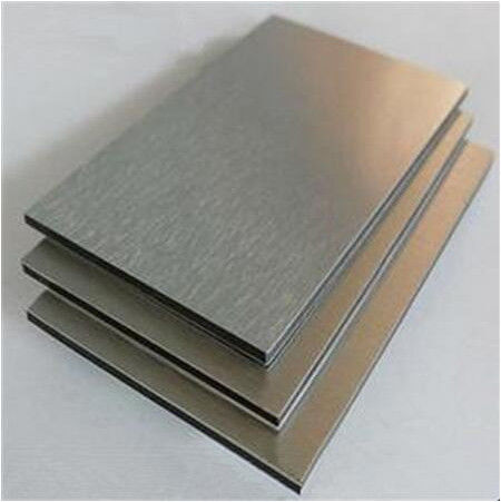 Güvenli Paketleme Anodizli fırçalı ACP/ACM 4mm, Konteyner Evi için Isı İzolasyonu ve Yangın geçirmez Hızlı Nakliye