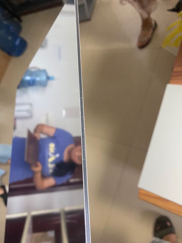 Gold Ayna Gümüş Ayna Renkli Alüminyum Kompozit Panel 3mm 4mm ACP
