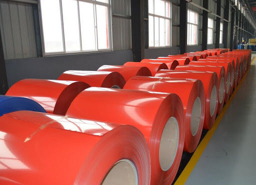 Polyester PVDF Nano Kaplamaların Boyalı Renkli Kaplamalı Alüminyum Ruloları ID 405 505