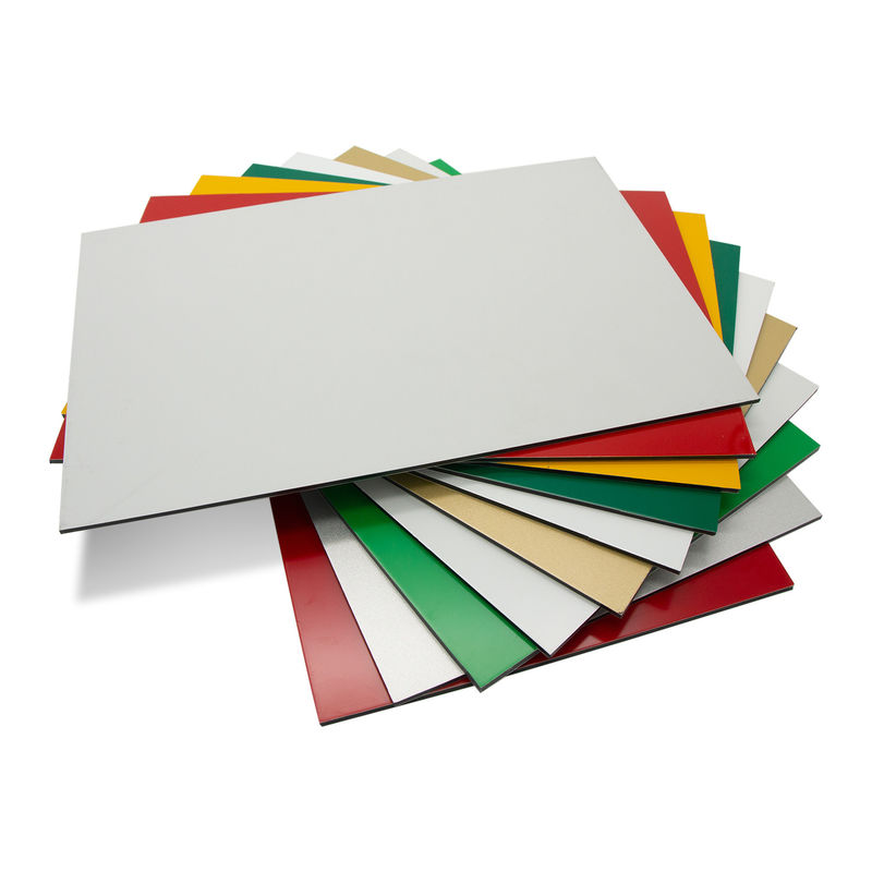 Reklam PE Core 0.3mm ACP Alucobond Çizim Alüminyum Kompozit Panel Perde Duvarları İçerideki Barınak