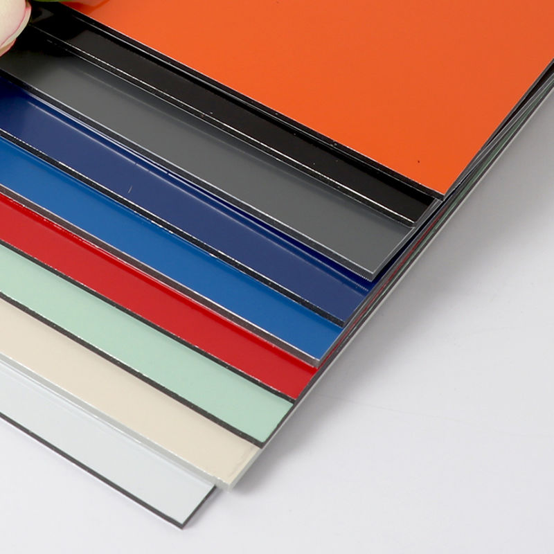 Reklam PE Core 0.3mm ACP Alucobond Çizim Alüminyum Kompozit Panel Perde Duvarları İçerideki Barınak