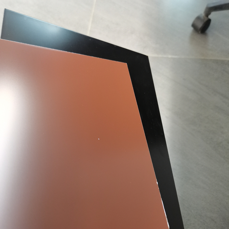 PVDF Alüminyum Kompozit Panel Yakıt Dayanıklı Sınıf B1/A2