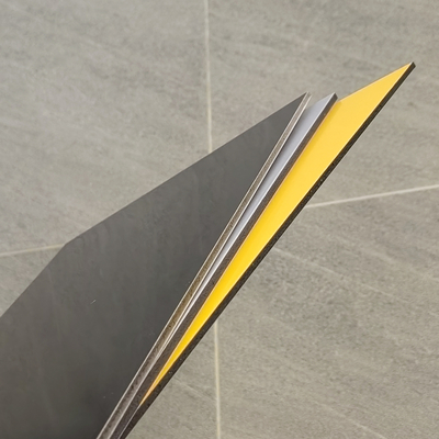 Dış Cephe Kaplamaları İçin 1220mm PVDF Alüminyum Kompozit Acm Panel