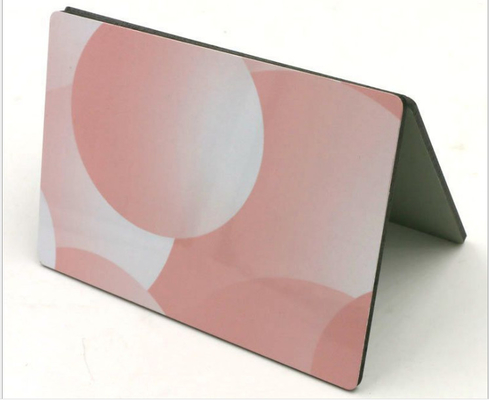 ACM Burcu PVDF Alüminyum Kompozit Panel Dış Dekorasyon Antistatik 1220 * 2440mm