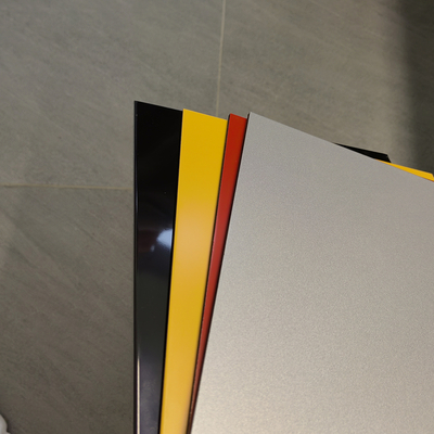 3mm 4*0.21mm Alüminyum Kompozit Panel ACP/Acm İnşaat malzemesi için