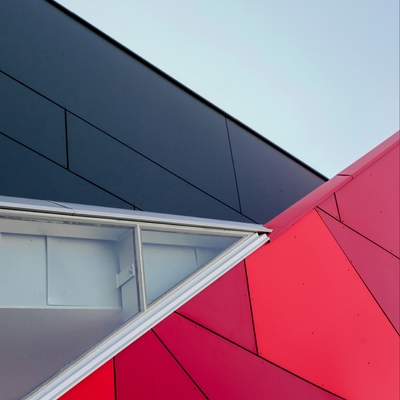 Modern 2mm-6mm Su geçirmez Alucbond Alüminyum Kompozit Panel Perde Duvarları İçerideki Barınak