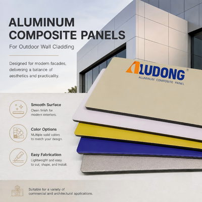 ALUDONG Euro Standardı ve Kalitesinde Alüminyum Kompozit Panel
