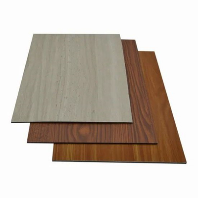 Genişlik 1220mm Acp PE Alüminyum Kompozit Panel İç ve Dış Cephe Uygulaması İçin